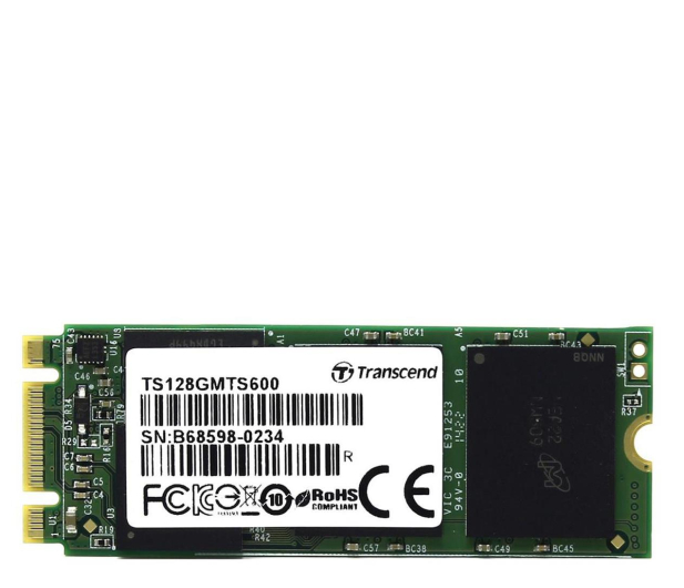 Transcend 128GB M.2 SATA SSD MTS600 - 225147 - zdjęcie